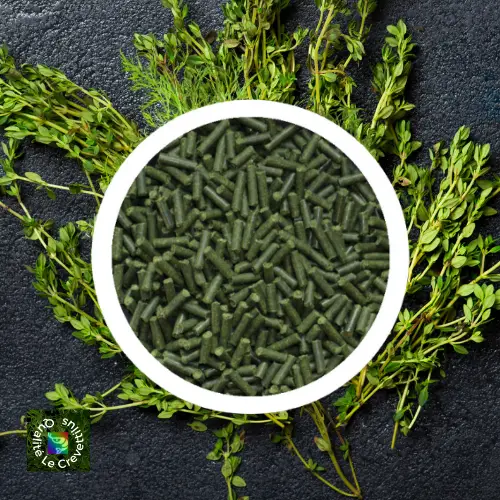 Thym - pellets pour alimentation crevettes d'aquarium - 60g Le Crevettilus
