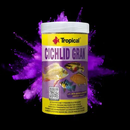 Cichlid Gran - Nourriture Cichlidés - 250 ml - TROPICAL Le Crevettilus