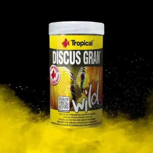 Discus Gran Wild - Nourriture Discus - 250ml - TROPICAL Le Crevettilus