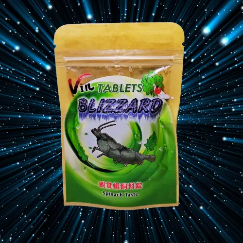 Spinach Tablet - Haut de Gamme Crevettes - VIN BLIZZARD Le Crevettilus